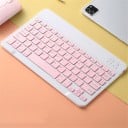 Wireless Mini Keyboard with Bluetooth Connection Slim Compact Design Lithium Battery QWERTY Layout Island Keys 3