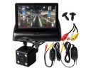 Wireless Parking System with Camera and 4.3-Inch Monitor CCD Sensor 500 TVL Viewing Angle 140 to 170° IP68 Protection Power Supply 9 to 32 V 7