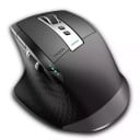 Wireless Rechargeable Ergonomic Mouse for Right Hand USB Receiver Connection 2.4 GHz and Bluetooth Resolution 3200 DPI and 8 Buttons Black 4