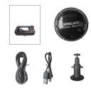 Wireless Sonar Fish Finder 15.7 x 9.9 x 4 cm Rechargeable Echo Sounder with Colour LCD 45 m Depth 150 m Range 5