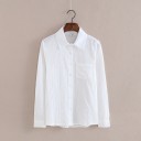 Wit dames shirt met lange mouwen 5