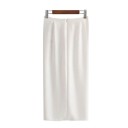 Witte damesrok met knoop 1