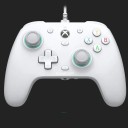 Witte GAMESIR G7 SE bekabelde controller voor Xbox/PC/Steam met Hall-effect, aangepaste software, trillingen en vervangbare hoes 2