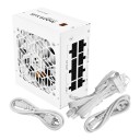 Witte PC voeding SFX 600 W volledig modulair met +12 V tak 50 A en LLC en DC-DC aansluiting met een ingang van 100–240 V voor gaming mini-ITX computer 2