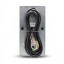 WLAN Zugangsschloss mit Code, Fingerabdruck und Gesichtserkennung Tuya 132 x 70 x 23 mm RFID 125 kHz und 13,56 MHz Silber Für Türen 6