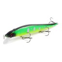 Wobler minnow 11,5 cm 14 g plovoucă cu 3D ochi și trei cârlige triplu Plastice cu paletă Pentru ștucă, șalău și biban 13