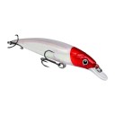 Wobler minnow 16 cm 40 g Velká tvrdá umělá nástraha s chrastítkem a 3D očima Dva trojháčky Na přívlač velkých dravců 3