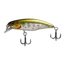 Wobler minnow potăpitor 5,2 cm 4,5 g Mic jerkbait cu sistem de transfer al greutății și ochi 3D Două cârlige triplu Pentru pescuitul 11