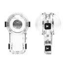 Wodoodporny pokrowiec na Insta360 X5 z szybkozłączem Obudowa podwodna Przezroczysty Adapter Wkładki przeciwmgielne i etui do nurkowania 2