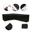 Wodoodporny pokrowiec na zestaw mebli ogrodowych w kształcie L 270 x 200 x 82 x 90 x 72 cm Ochronny pokrowiec na meble zewnętrzne przeciw deszczowi 3