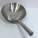 Wokpande i rustfrit stål 2