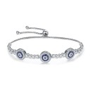 Women's Adjustable Bracelet Blue Eye 1