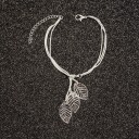 Women's Adjustable Bracelet with Leaves 3