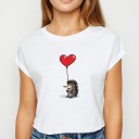 Women's Animal Print T-Shirt B352 4