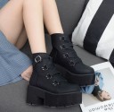 Women's Ankle Boots on High Platform J1100 5