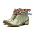 Women's Ankle Boots with Decorative Buckles 2