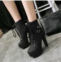 Women's Ankle Boots with Stiletto Heels J1708 9
