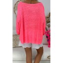 Women's Asymmetrical Top with Round Neckline 4