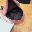 Women's Backpack with Pendant 8