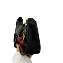 Women's Bag with Cherry Pendant 24.5 x 7.5 x 28.5 cm Stylish Bag Made of Synthetic Leather with Polyester Lining 2