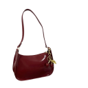 Women's Bag with Cherry Pendant 24.5 x 7.5 x 28.5 cm Stylish Bag Made of Synthetic Leather with Polyester Lining 3
