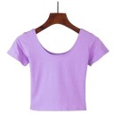 Women's Basic Crop Top 8