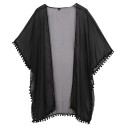 Women's Black Cape 1