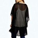 Women's Black Cape 5