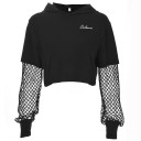 Women's Black Short Hoodie A29 2