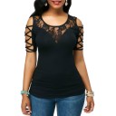 Women's Black Summer Top 1