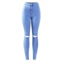Women's Blue Skinny Jeans 1