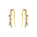 Women's Border Earrings H745 15