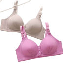 Women's Bra with Front Fastening and Adjustable Straps Polyester Nylon Firm Fit for Everyday Wear and Support 10