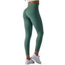 Women's Breathable High-Waisted Leggings Sports Trousers for Fitness Yoga Running Cycling Elastic Gym Wear Comfortable Fit 24