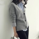 Women's Button Sweater G301 4