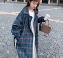 Women's Checked Coat P1994 3