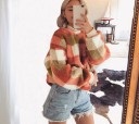 Women's Checked Sweater 4
