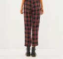 Women's Checked Trousers A378 5