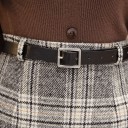 Women's Checkered Pencil Skirt 6