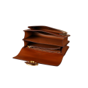 Women's Contrast Handbag with Clasp 22 x 7 x 14 cm PVC and Polyester Elegant Distinctive Design Practical Handbag 2