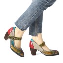 Women's Court Shoes with Buckle 3