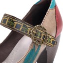 Women's Court Shoes with Buckle 13