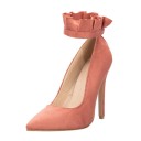 Women's Court Shoes with Ruffles J1129 5