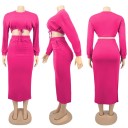 Women's Crop Top and Skirt B1066 5