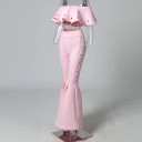 Women's Crop Top and Trousers B1286 4