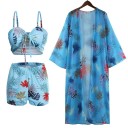 Women's Crop Top, Shorts and Cover-Up 5