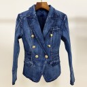 Women's Denim Blazer 3