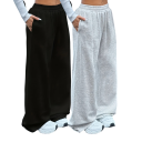 Women's Drawstring Joggers Solid Colour Cotton Comfortable, Stylish, Ideal for Everyday Wear 2