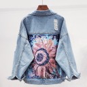 Women's Embellished Denim Jacket 1
