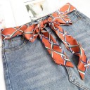 Women's Fabric Belt L100 6